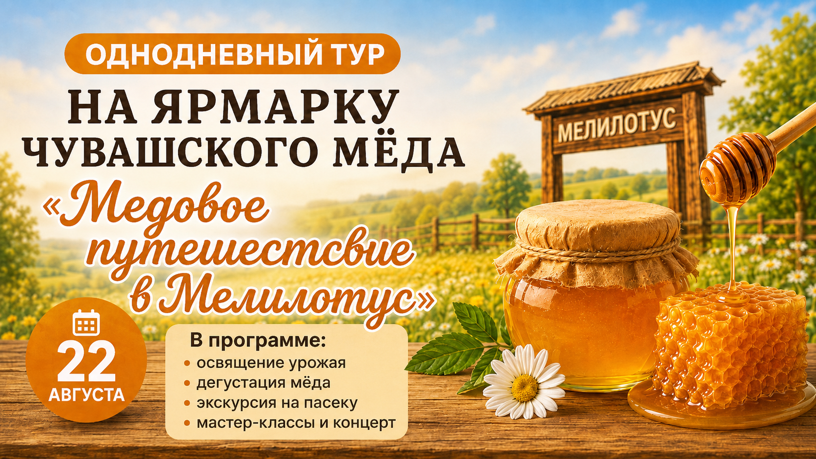 Тур на Ярмарку чувашского мёда